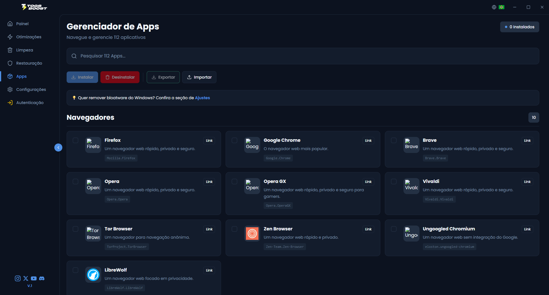 TogsBoost App