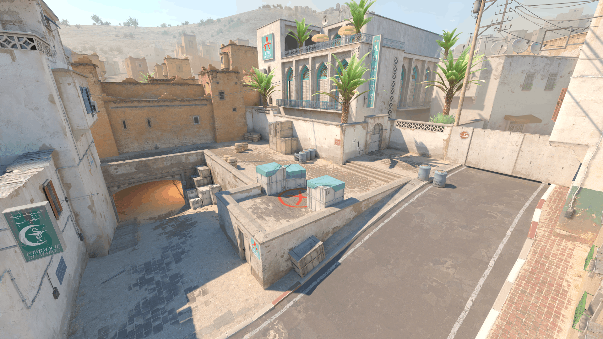 Mapa Dust II